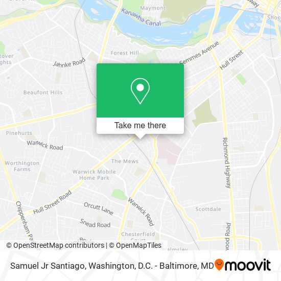 Samuel Jr Santiago map