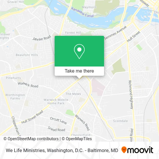 We Life Ministries map