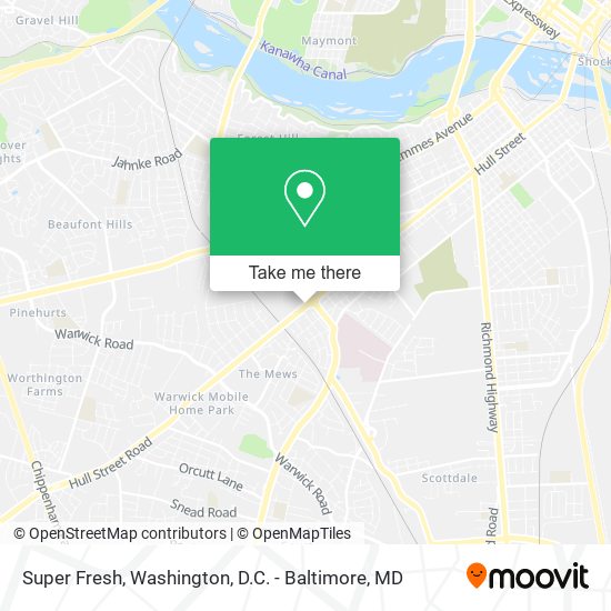 Super Fresh map