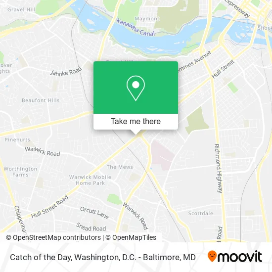 Catch of the Day map