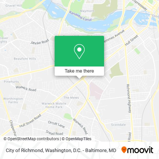 Mapa de City of Richmond