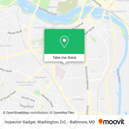 Inzpector Gadget map