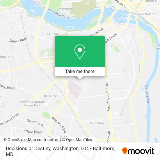 Decisions or Destiny map