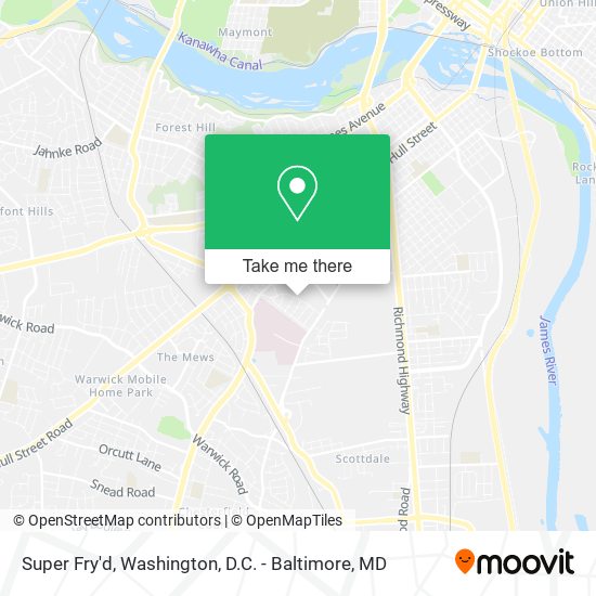 Super Fry'd map