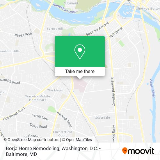 Borja Home Remodeling map