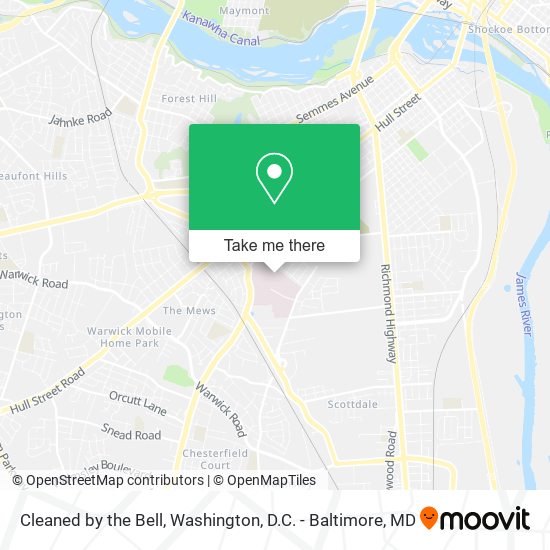 Cleaned by the Bell map