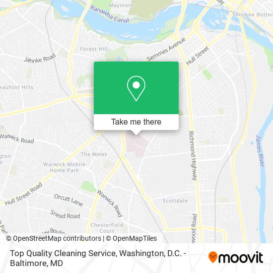 Top Quality Cleaning Service map