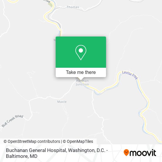 Buchanan General Hospital map
