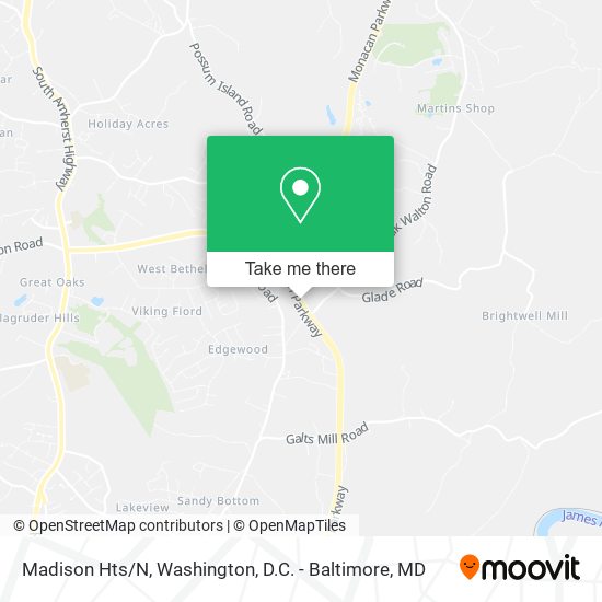 Mapa de Madison Hts/N
