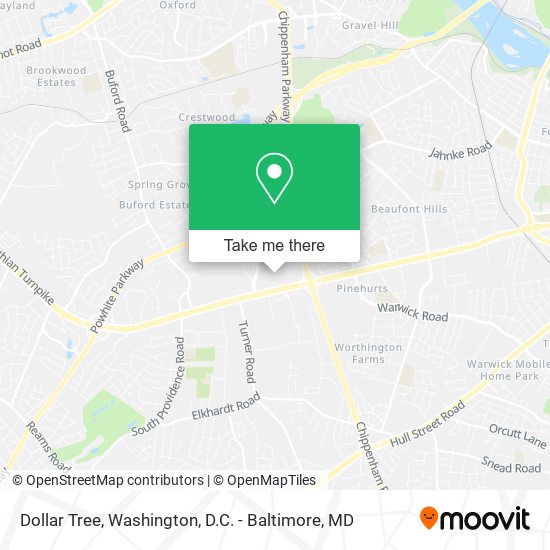 Dollar Tree map