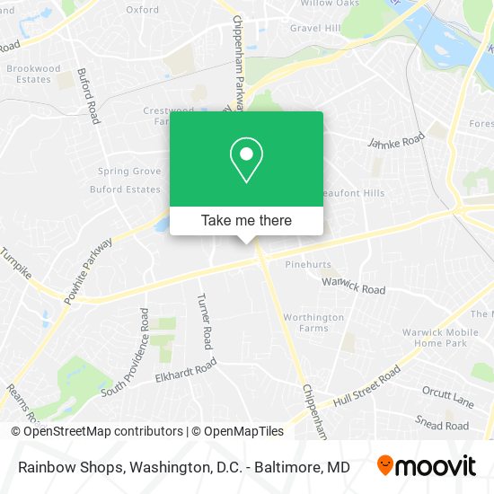 Mapa de Rainbow Shops