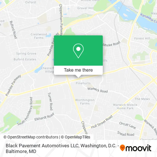 Black Pavement Automotives LLC map