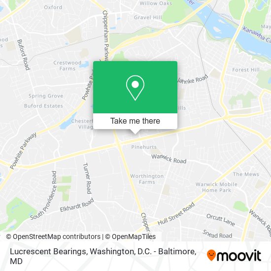 Mapa de Lucrescent Bearings