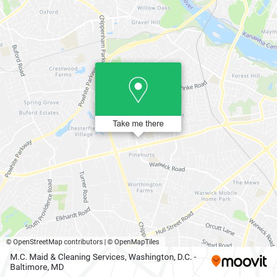 Mapa de M.C. Maid & Cleaning Services