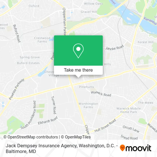 Jack Dempsey Insurance Agency map