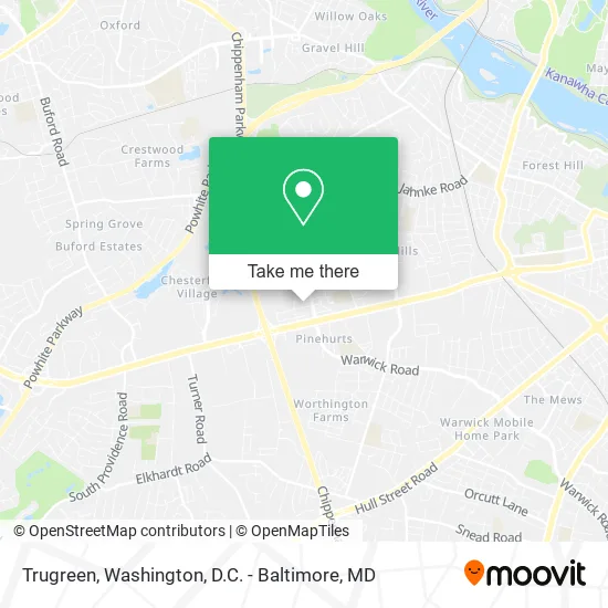 Trugreen map