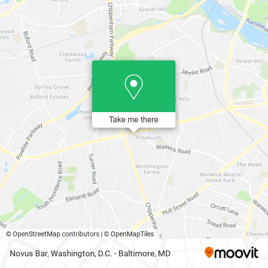 Mapa de Novus Bar