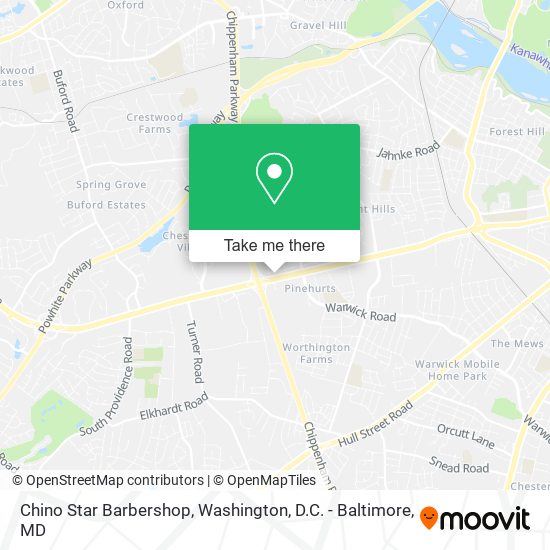 Mapa de Chino Star Barbershop