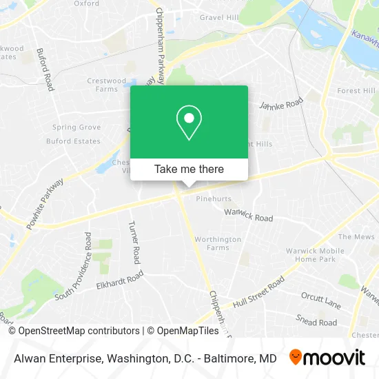 Alwan Enterprise map