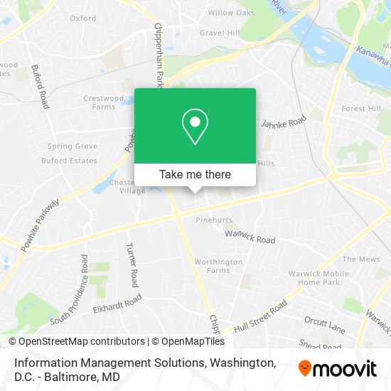 Information Management Solutions map