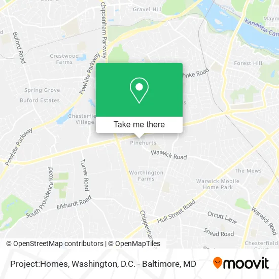 Project:Homes map