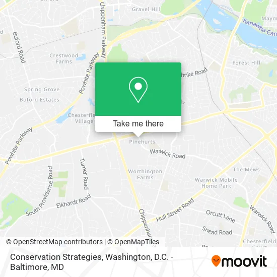 Conservation Strategies map