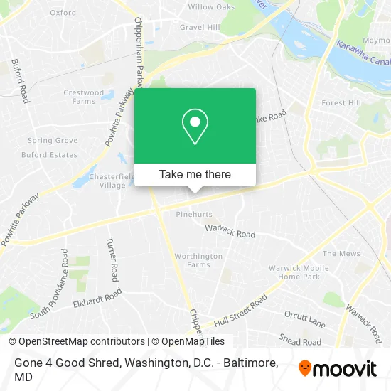 Gone 4 Good Shred map