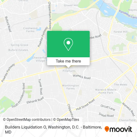 Builders Liquidation O map