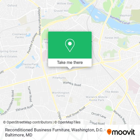 Mapa de Reconditioned Business Furniture