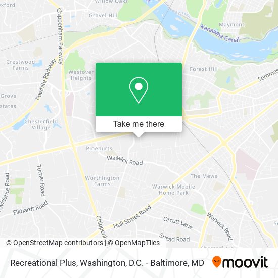 Recreational Plus map