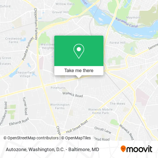 Autozone map