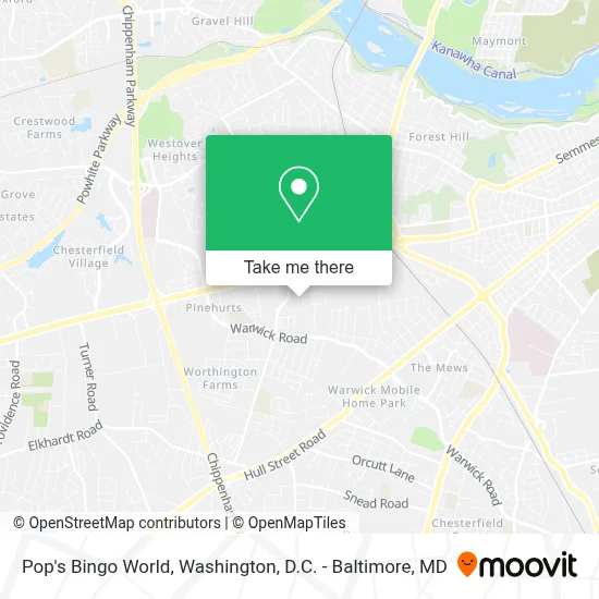 Pop's Bingo World map