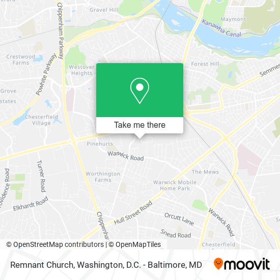 Remnant Church map