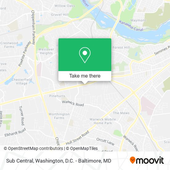 Sub Central map
