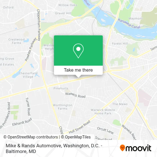 Mike & Rands Automotive map