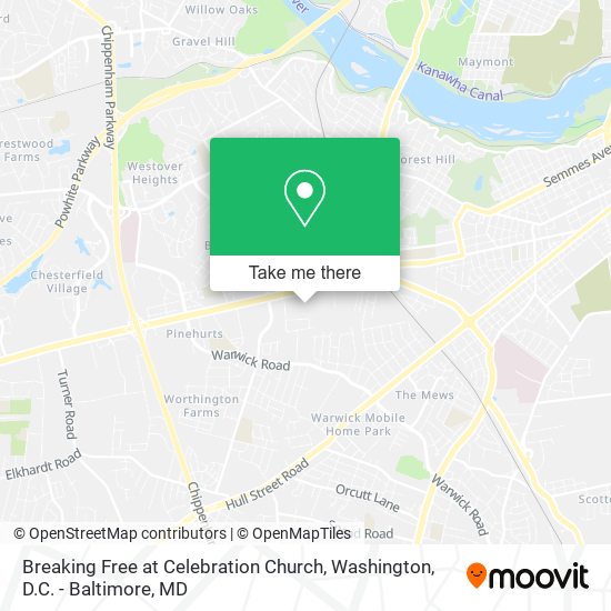 Mapa de Breaking Free at Celebration Church