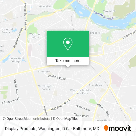 Display Products map