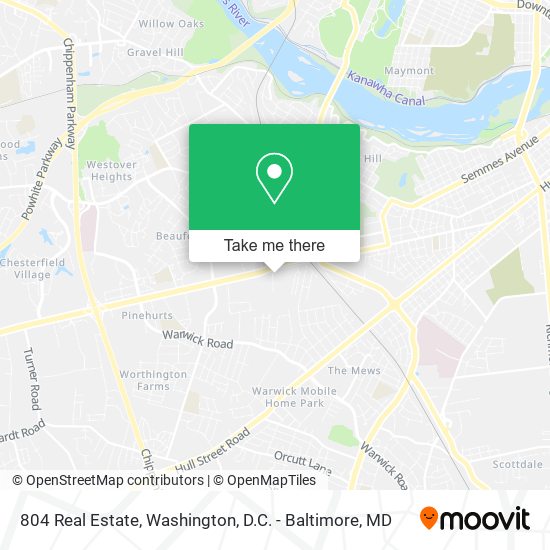 804 Real Estate map