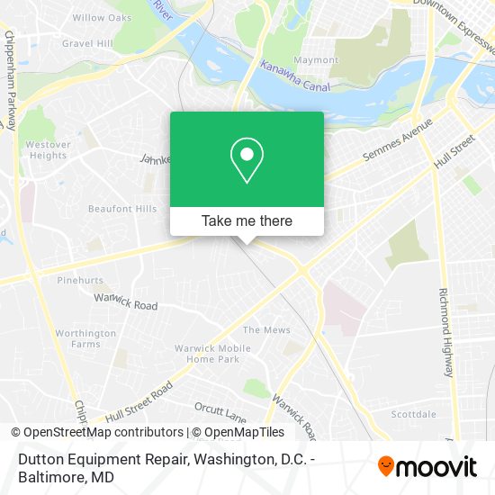 Dutton Equipment Repair map
