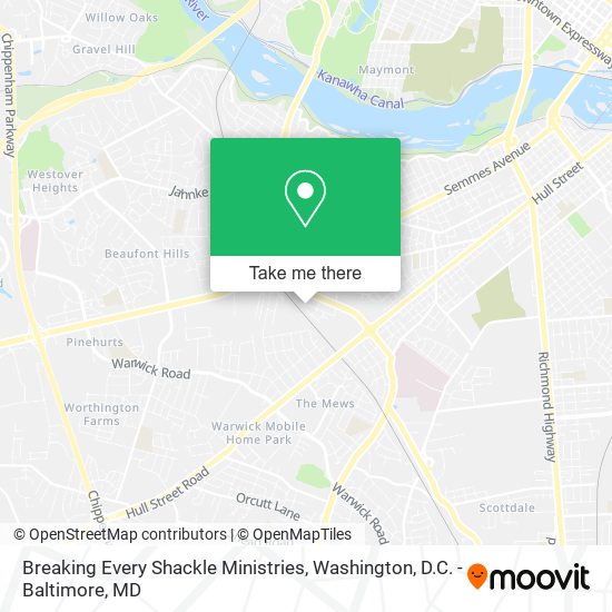 Breaking Every Shackle Ministries map