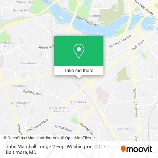 John Marshall Lodge 2 Fop map
