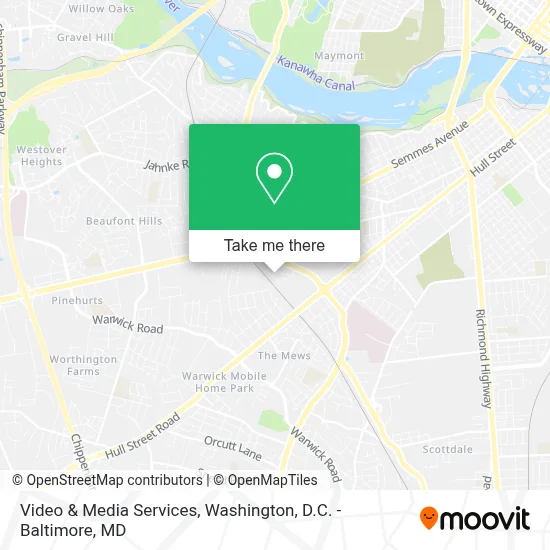 Video & Media Services map