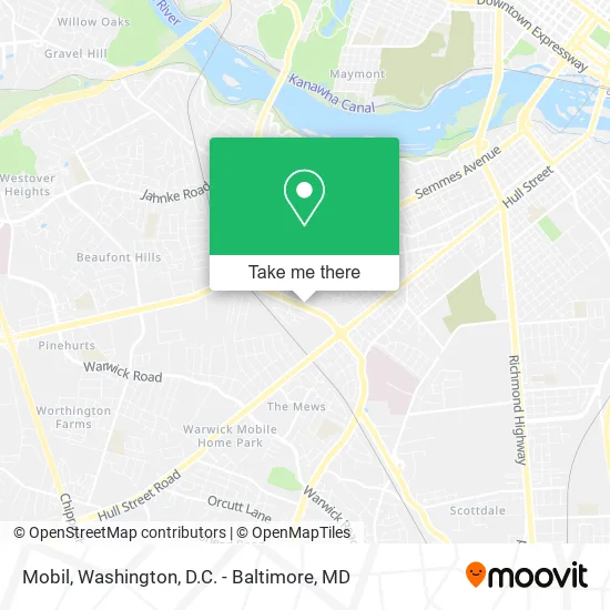 Mobil map
