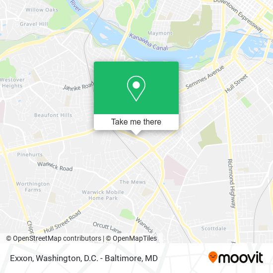 Mapa de Exxon