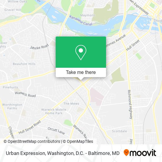 Mapa de Urban Expression