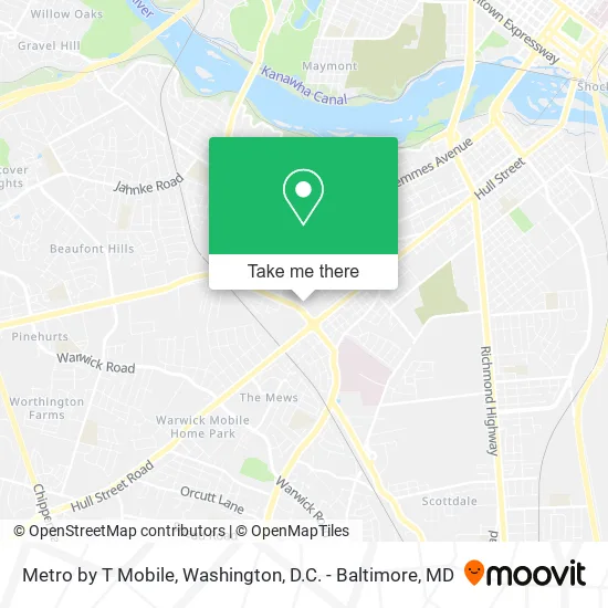 Metro by T Mobile map