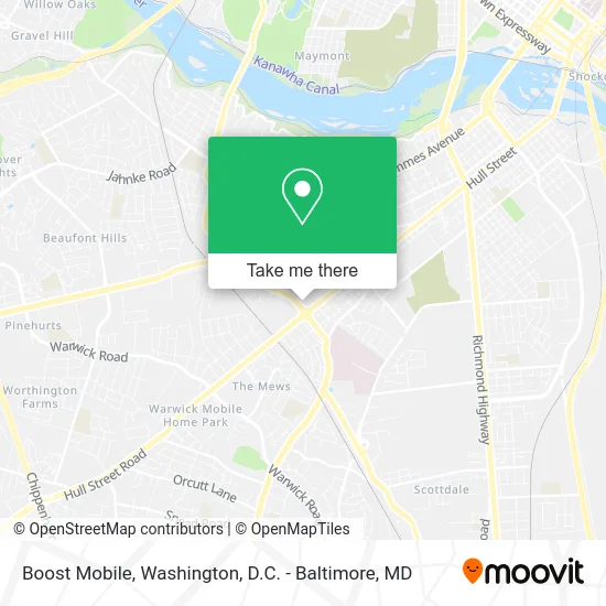 Boost Mobile map