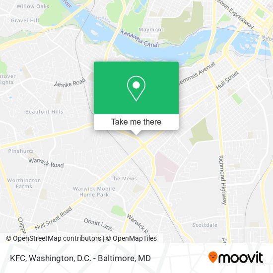 Mapa de KFC