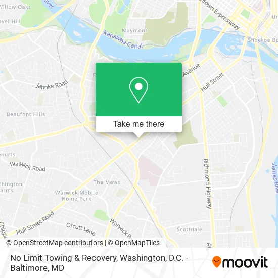 No Limit Towing & Recovery map