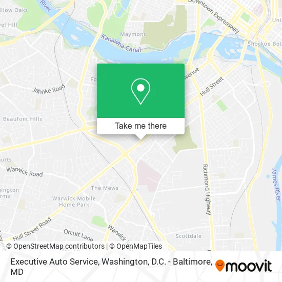 Executive Auto Service map